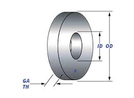 sae flat washer dimensions