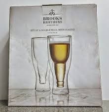 Double Wall Insulated Beer Glasses