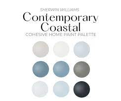 Sherwin Williams Contemporary Coastal