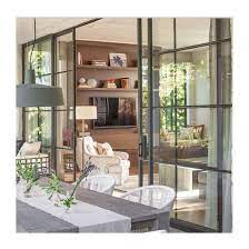 French Style Safety Interior Glass Door