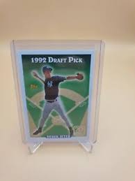 1992 derek jeter upper deck minor league rc #5 (buy on ebay) 2021 Topps Series 1 Derek Jeter 1992 Draft Pick New York Yankees Legend Ss Hot Ebay
