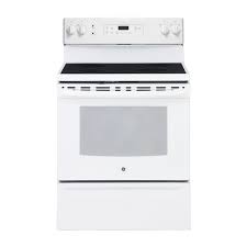 Ge 30 In 5 0 Cu Ft Electric Range With
