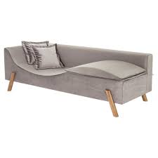flag couch and chaise longue in grey