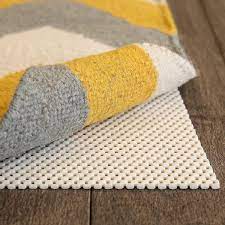 indoor rug pad for hard surfaces 2x6 ft