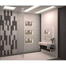 White Ceramic Glossy Bathroom Wall Tile