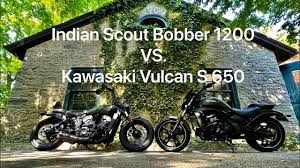 indian scout bobber 1200 vs kawasaki