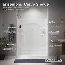 stud shower back wall in white 72222100