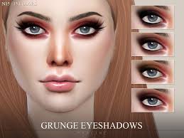 the sims resource grunge eyeshadows n15