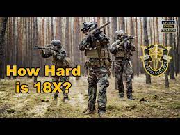 how hard is the 18x special forces