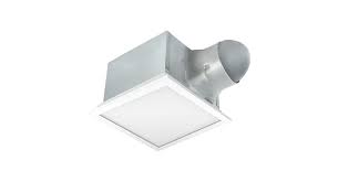 ventilation fan with edge lit led light