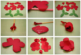 easy to emble rose 3d paper flowers