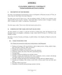 janitorial service contract 13
