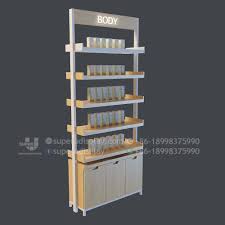 custom retail wall shelving racks for