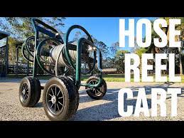 Garden Hose Reel Cart No More Tipping