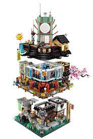 Brickfinder - The LEGO Ninjago City (70620): From Sketch to Set