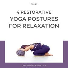 4 restorative yoga postures for