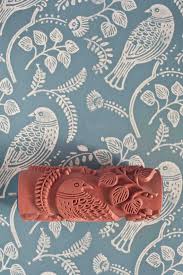 Tuvi Patterned Paint Roller From The