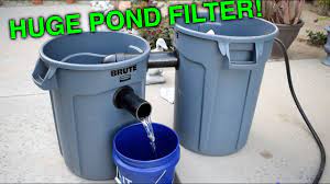 diy pond filter how to you