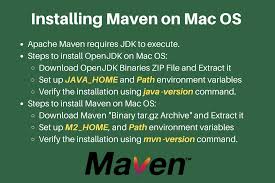 how to install maven on mac os