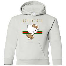 Gucci Hello Kitty Youth Kids Pullover Hoodie The Geek Gifts
