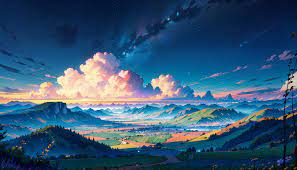 210 anime landscape hd wallpapers and
