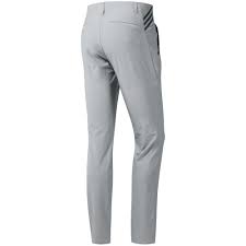 3 stripes tapered mens golf trousers