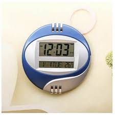 Modern Design Digital Wall Clock Radio