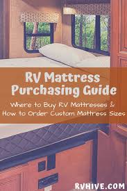 rv mattress purchasing guide rv hive