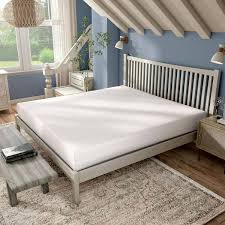 Furniture Of America Nixy King Medium Memory Foam 10 In Bed In A Box Certipur Us Bamboo Charcoal Mattress White