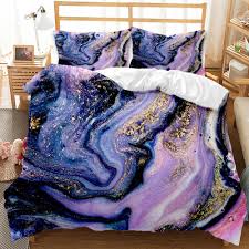 colorful marble bedding pastel pink