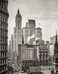 Old New York City Photo Singer Building