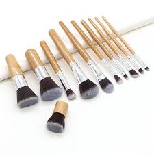 bamboo makeup brush kit 丨low moq 丨