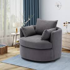 swivel barrel chair swivel linen