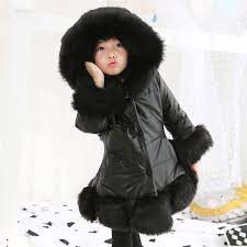 Fashion Baby Winter Warm Fur Coats For