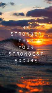 strongest excuse e motivation