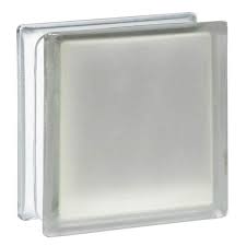 Frosted Pattern Glass Block