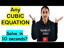 Cubic Equation Factorization Shortcut