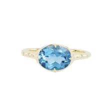 Moons Of Neptune Blue Topaz Ring With