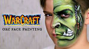 warcraft orc face painting makeup