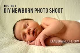 tips for a diy newborn baby photo shoot