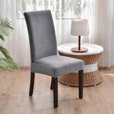 Velvet Fabric Big Elastic Chair Covers