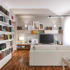 75 small brown floor living room ideas