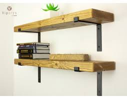 Handmade Rustic Shelves With Loft Style
