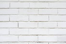 White Concrete Brick Wall Wallpaper