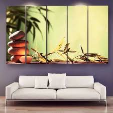 Relaxing Multiple Frames Wall Painting