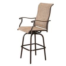 2pcs Wrought Iron Swivel Bar Chair