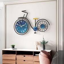 Bicycle Wall Clock Home Decor