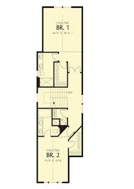 Browse 2 bed 2 bath, small 2br 1ba, 2br 3ba, modern open floor plans w/garage & more 2 bed designs! 2 Bedroom Narrow Lot Home Plan 69575am Architectural Designs House Plans
