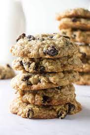 chewy oatmeal raisin cookies video