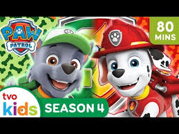 paw patrol 80 minutes compilations